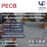 ISO/IEC 27005:2022 Information Security Risk Management - Lead Risk Manager